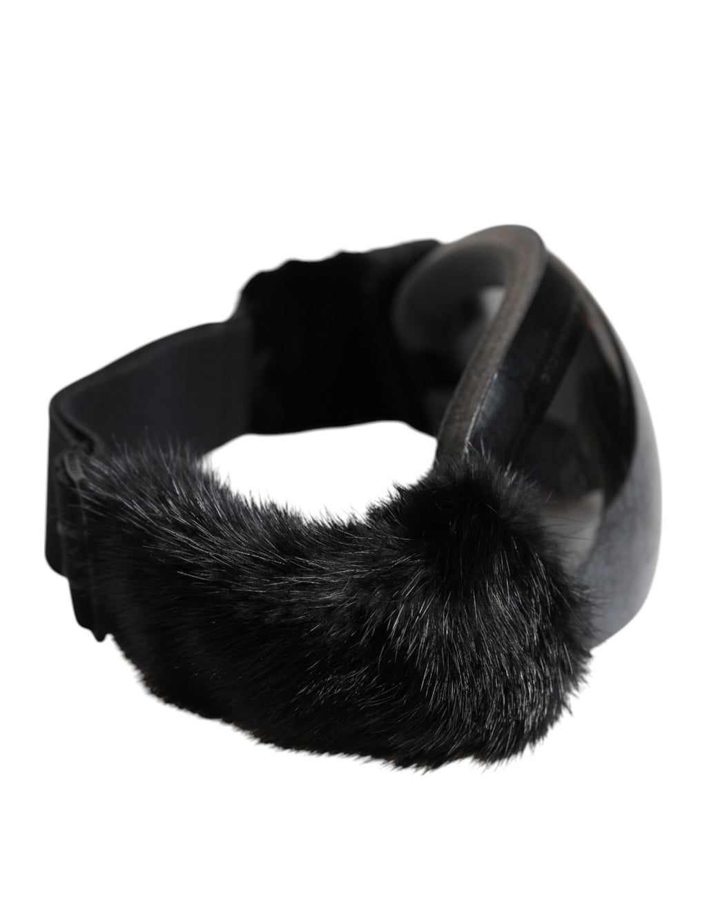 Dolce & Gabbana Black Bi0759 Lace Mirrored Ski Goggles Mask Sunglasses - Allority