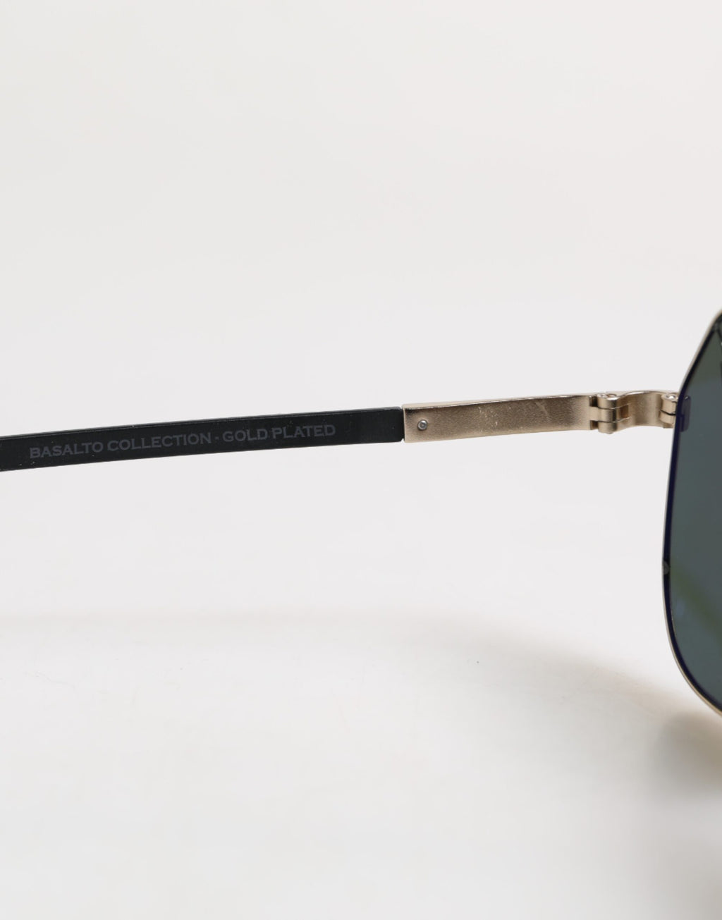 Dolce & Gabbana Black 18K Gold Plated Polarized Steel DG2133K Sunglasses