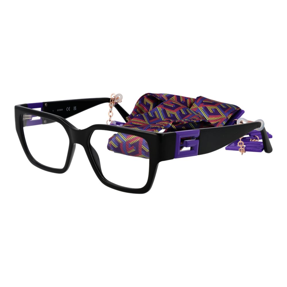 Guess Black Plastic Glasses (Frames) - Allority