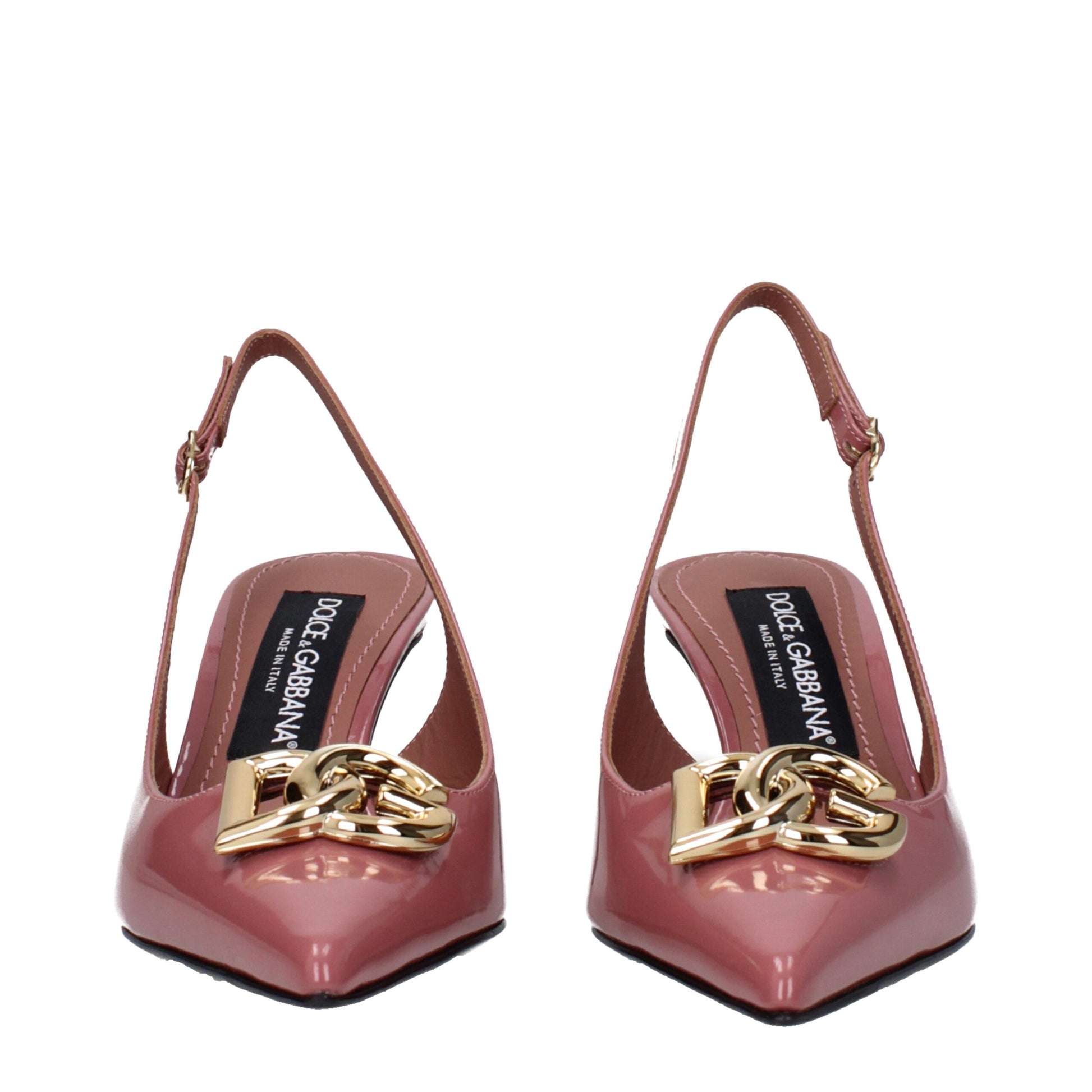 Dolce & Gabbana Pink Leather Pumps