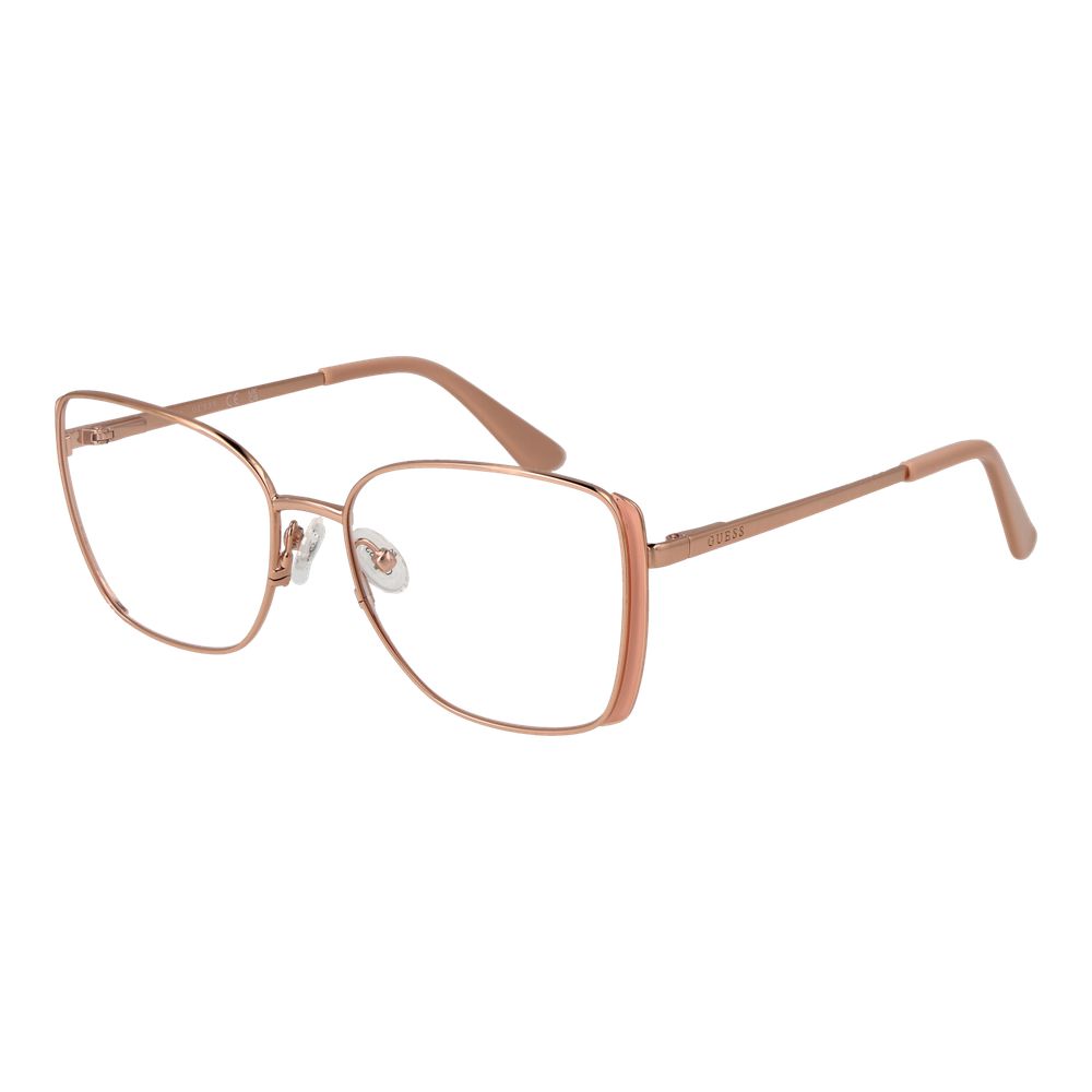 Guess Rose Gold Metal Glasses (Frames) - Allority