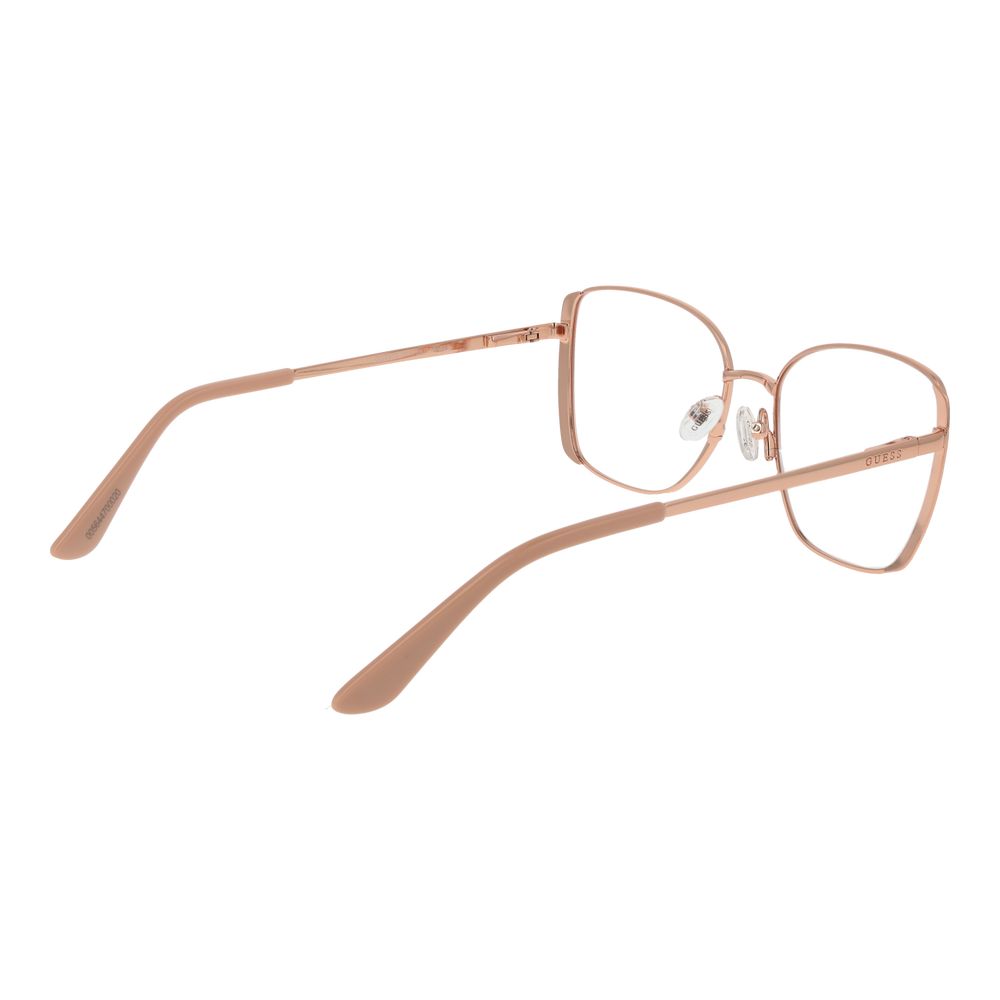 Guess Rose Gold Metal Glasses (Frames) - Allority