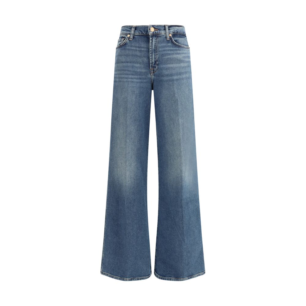 7FOR – Lotta Luxe – Jeans mit weitem Bein