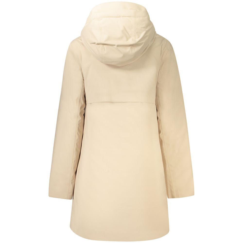 K-WAY Beige Polyester Jacken &amp; Mäntel