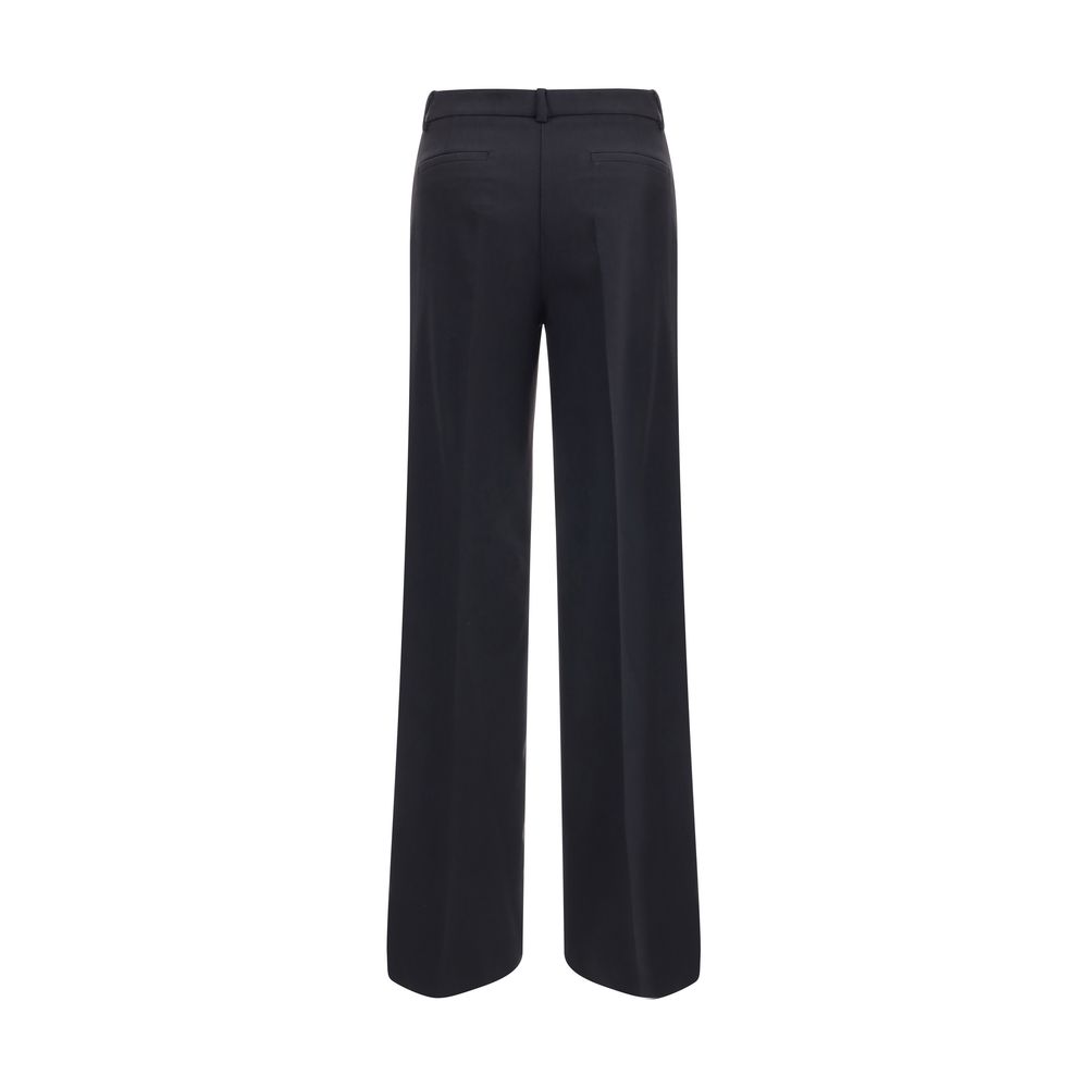 PAROSH Seidenhose mit Seitenband