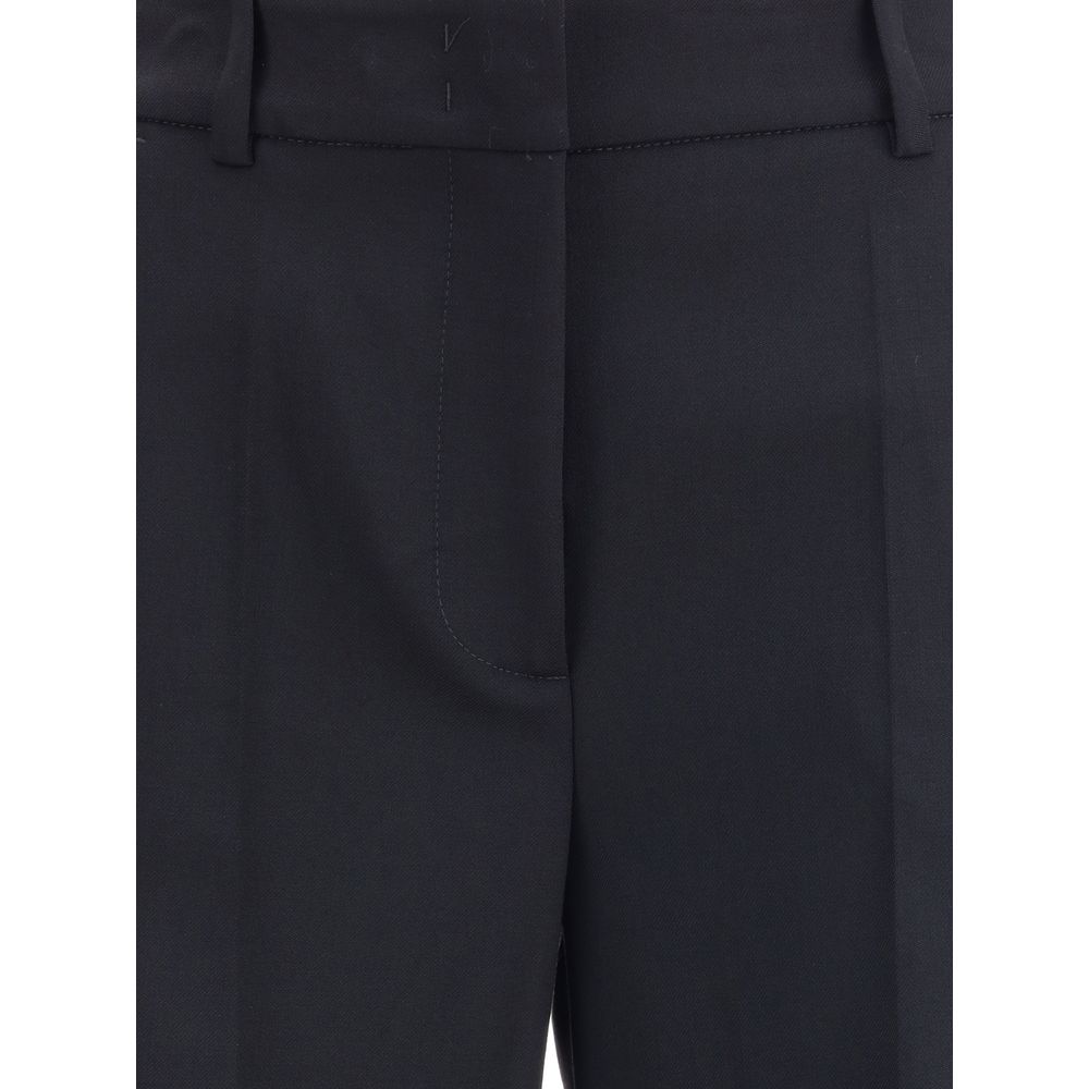 PAROSH Seidenhose mit Seitenband
