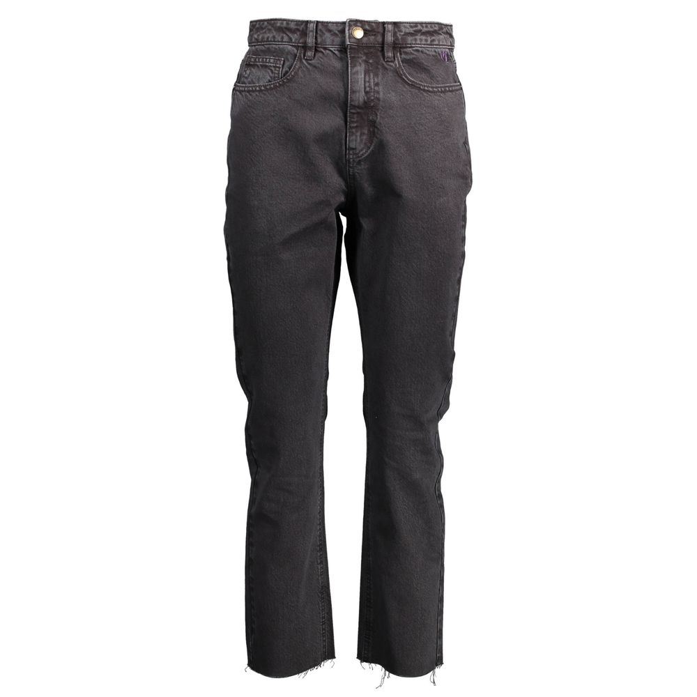 Desigual Schwarze Jeans und Hose aus Baumwolle