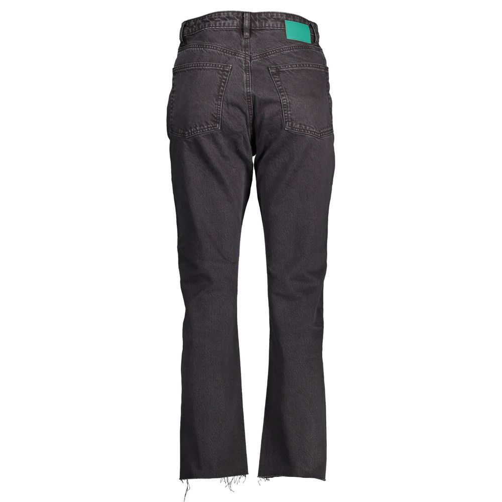 Desigual Schwarze Jeans und Hose aus Baumwolle