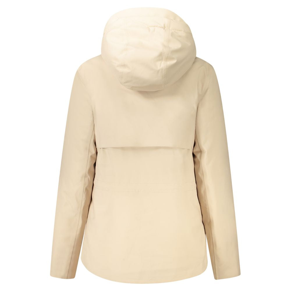 K-WAY Beige Polyester Jacken &amp; Mäntel