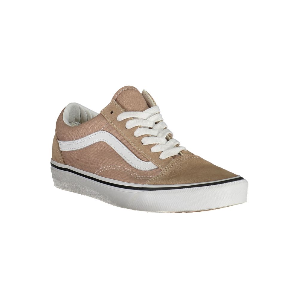 Vans – Beige Polyester-Sneaker