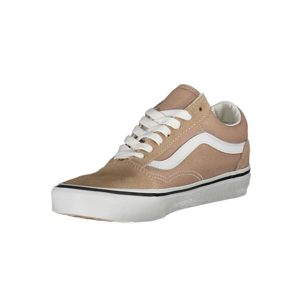 Vans – Beige Polyester-Sneaker