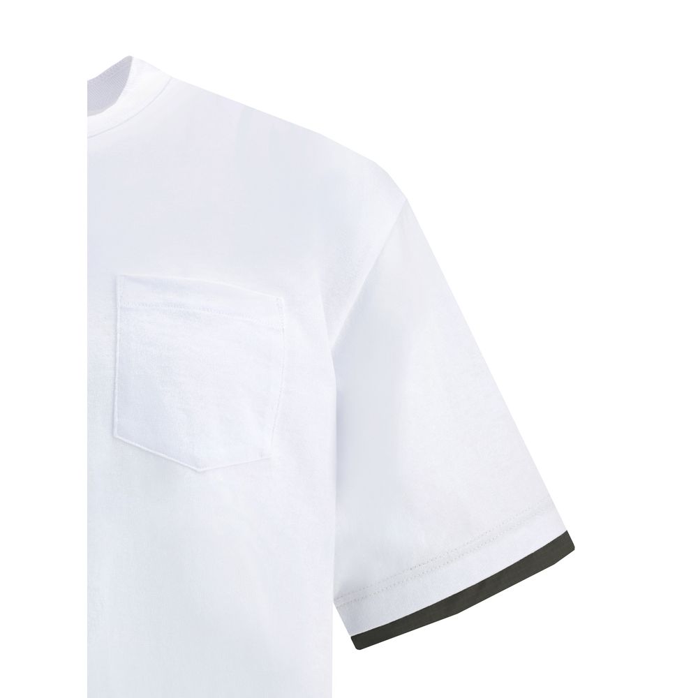 Sacai T-Shirt Doppellagig