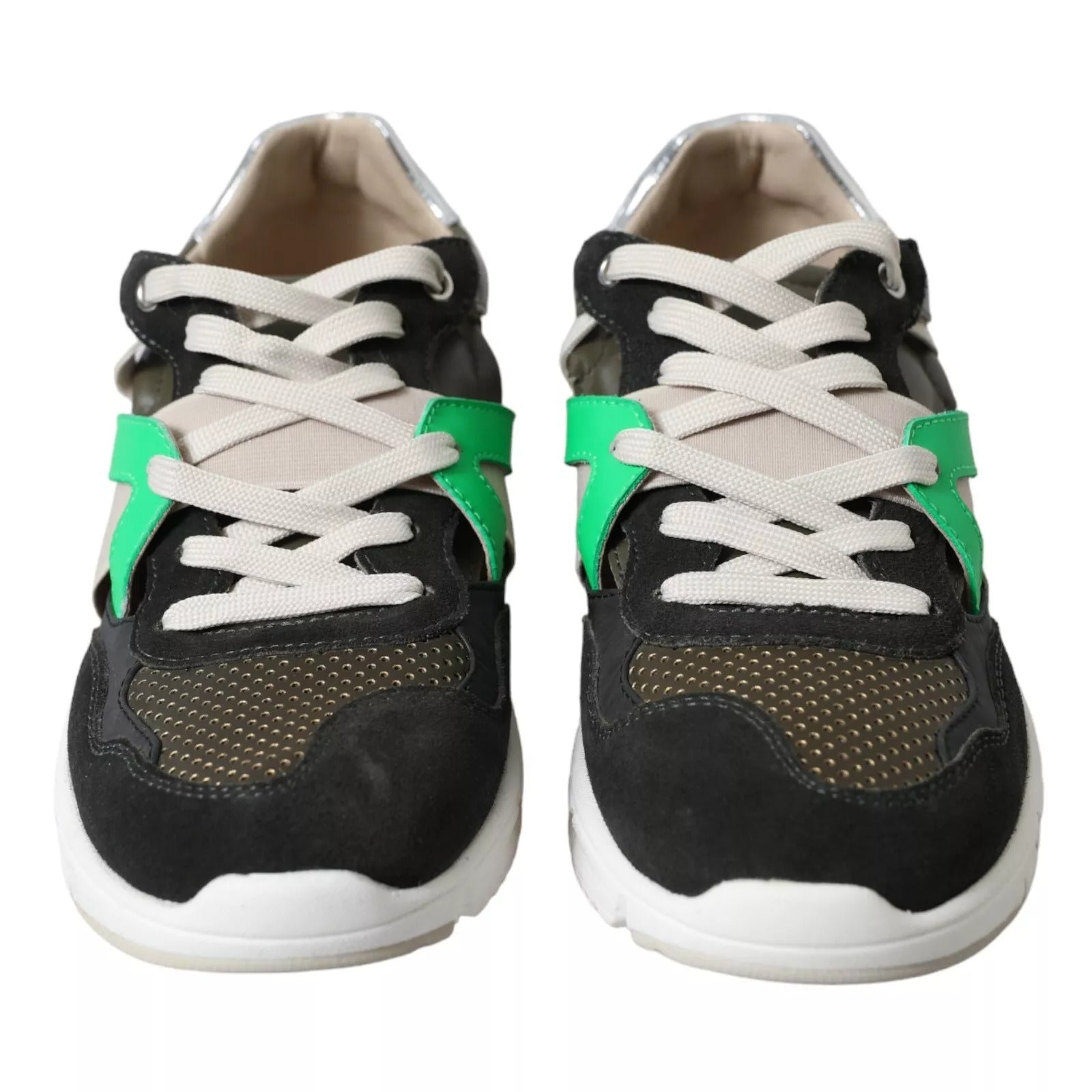 Dolce &amp; Gabbana Sneakers Mehrfarbige Schuhe aus Wildleder