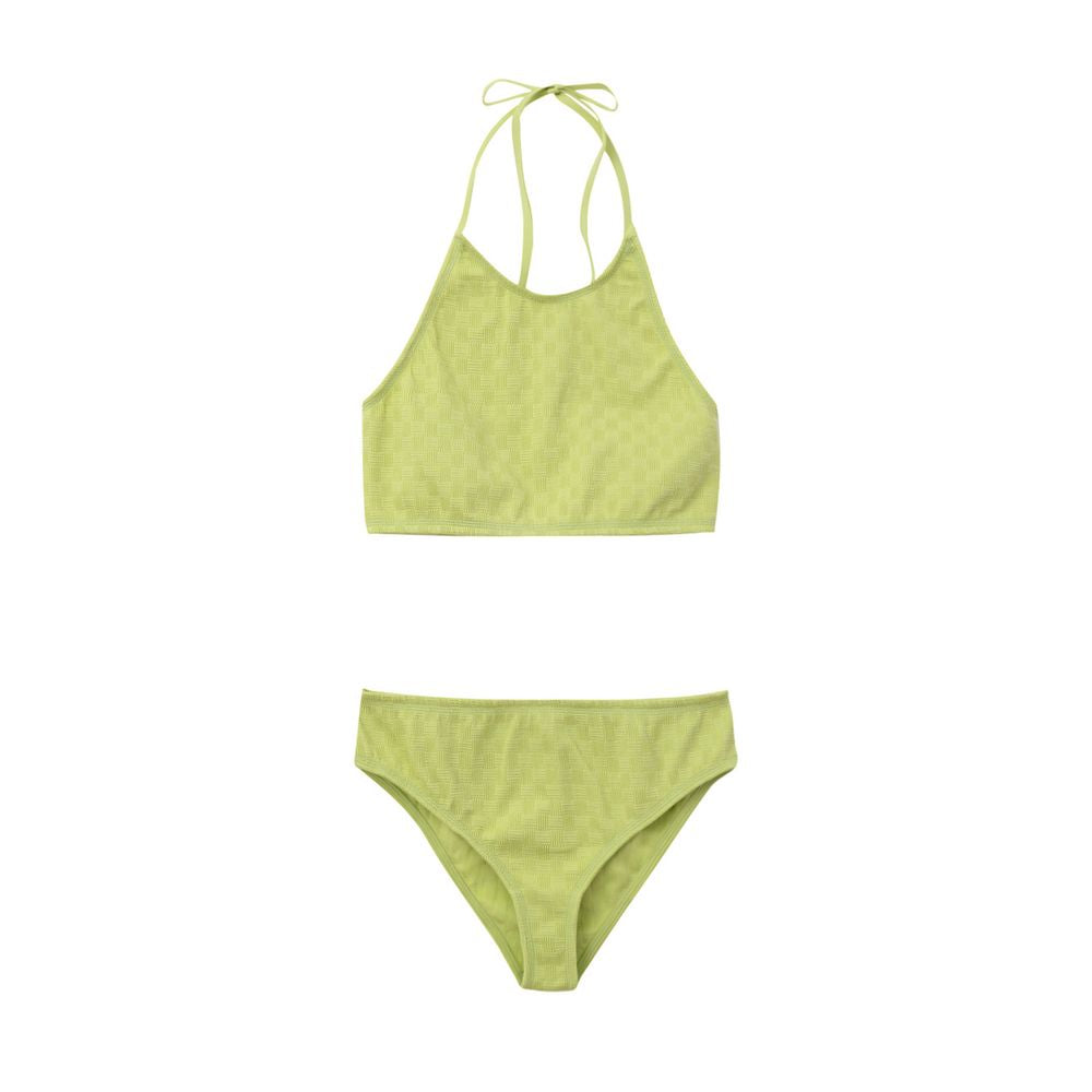 Bottega Veneta Gelber Polyamid-Bikini