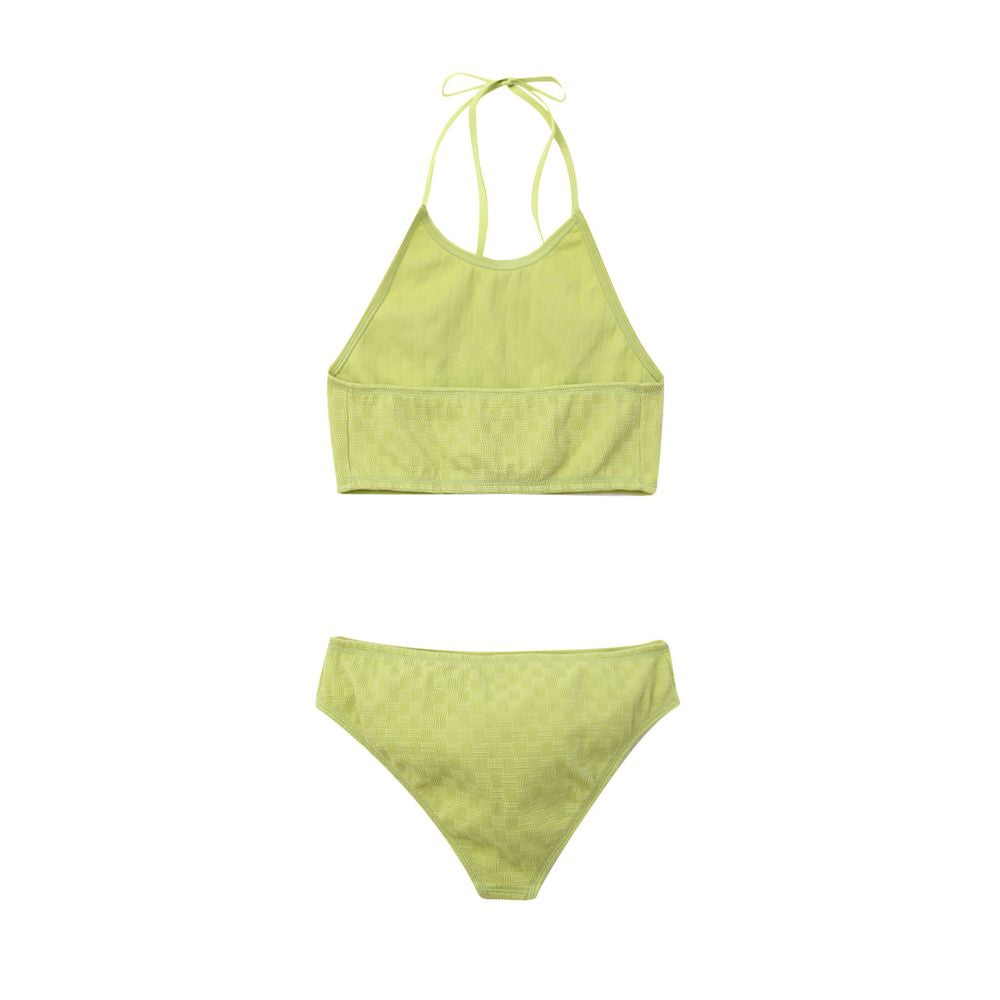 Bottega Veneta Gelber Polyamid-Bikini
