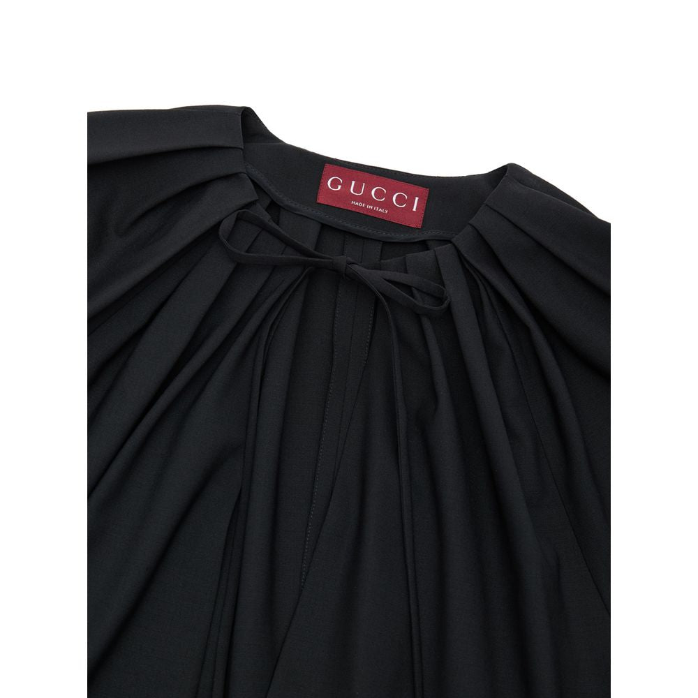 Schwarzer Wolloverall von Gucci
