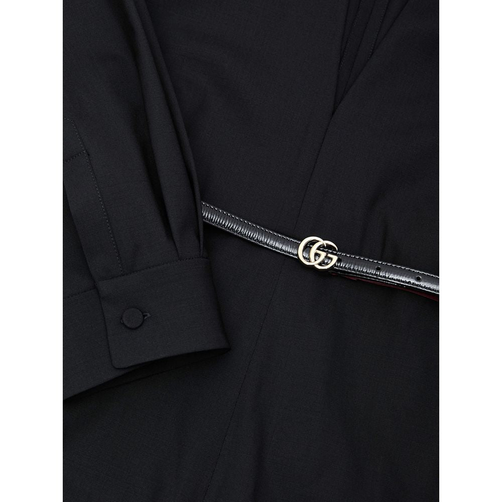 Schwarzer Wolloverall von Gucci
