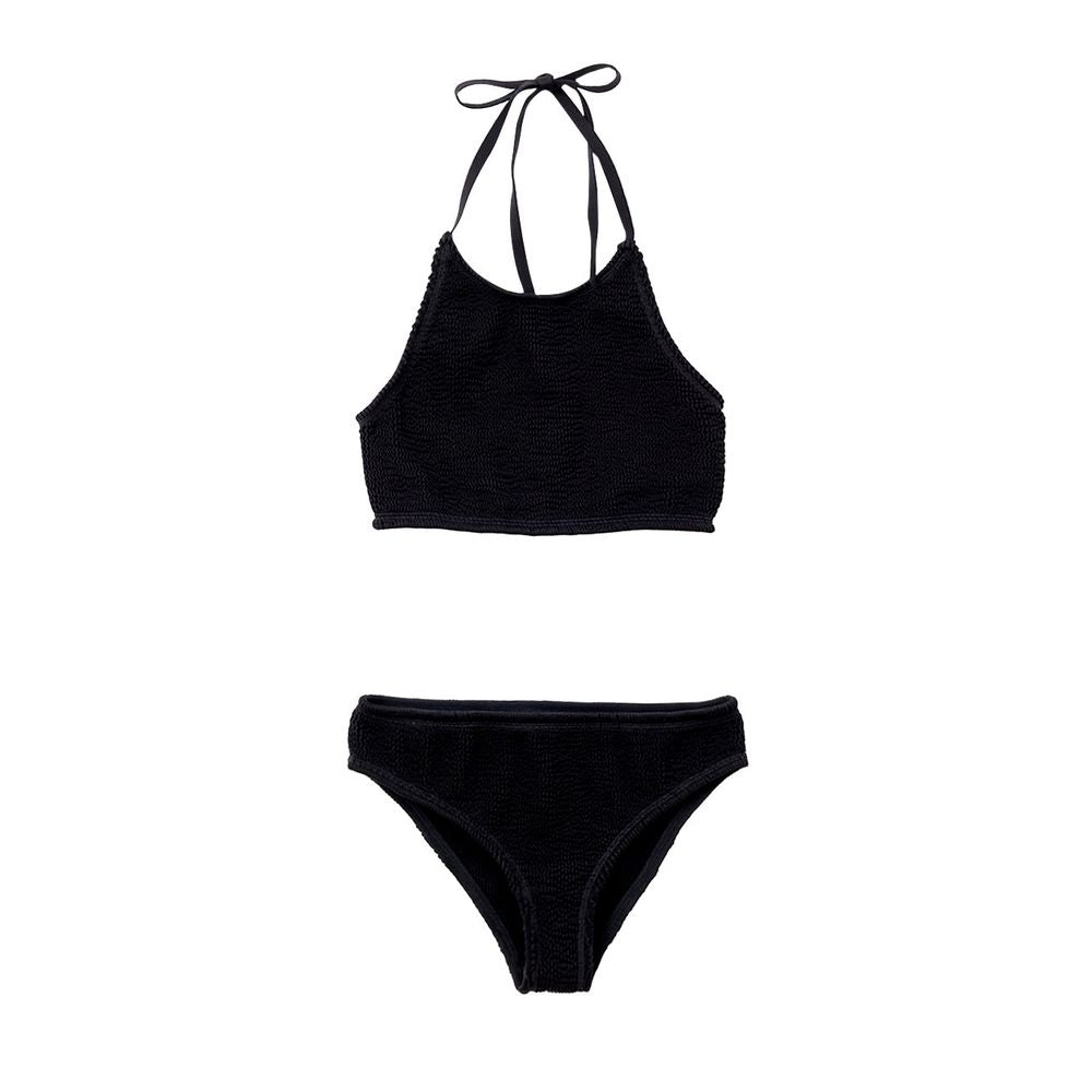 Bottega Veneta Schwarzer Polyamid-Bikini