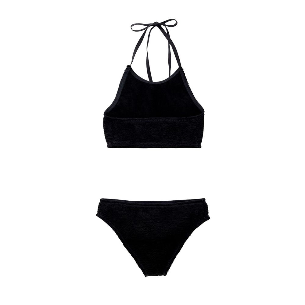 Bottega Veneta Schwarzer Polyamid-Bikini
