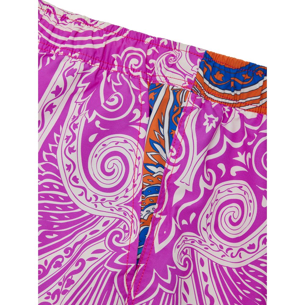 Etro Mehrfarbige Badeshorts aus Polyamid