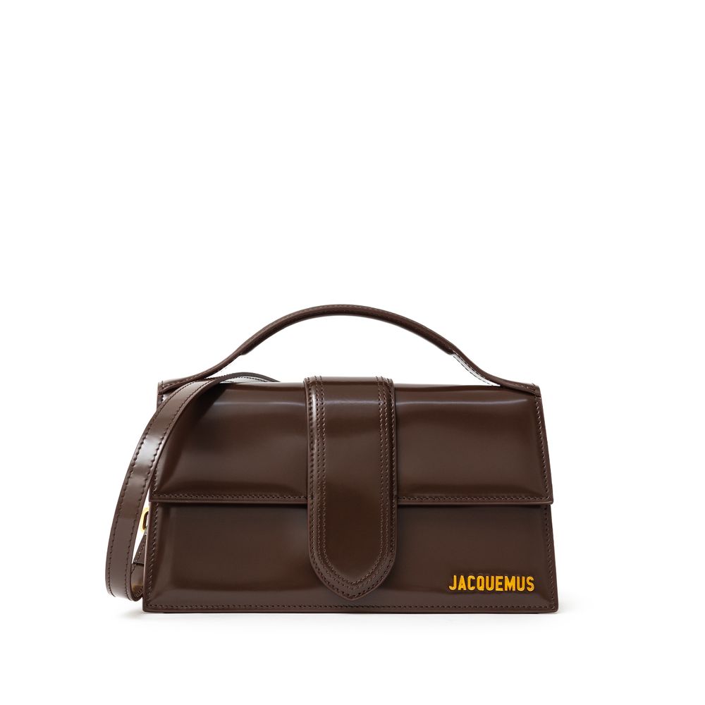 Jacquemus – Le Grand Bambino Handtasche aus braunem Leder