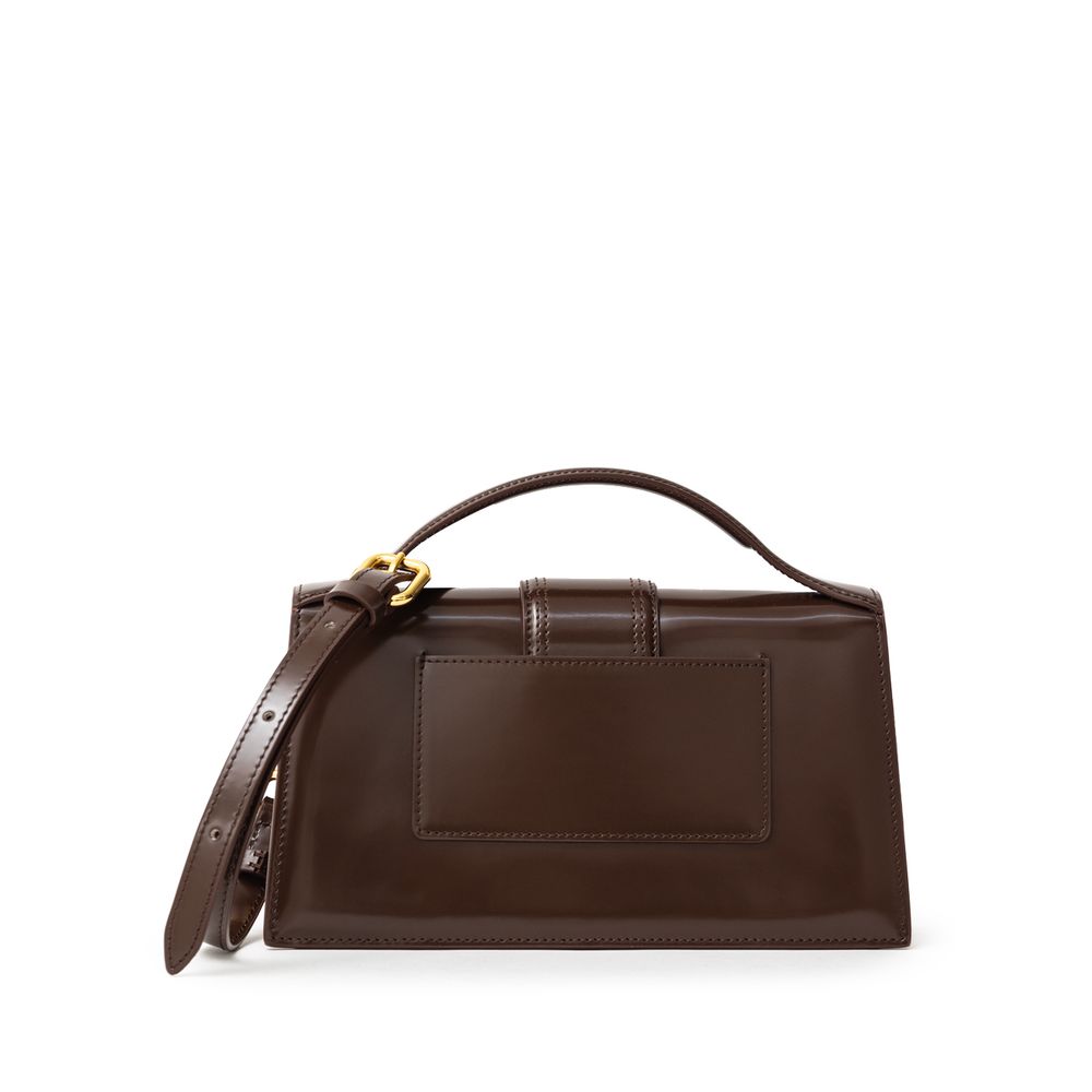 Jacquemus – Le Grand Bambino Handtasche aus braunem Leder