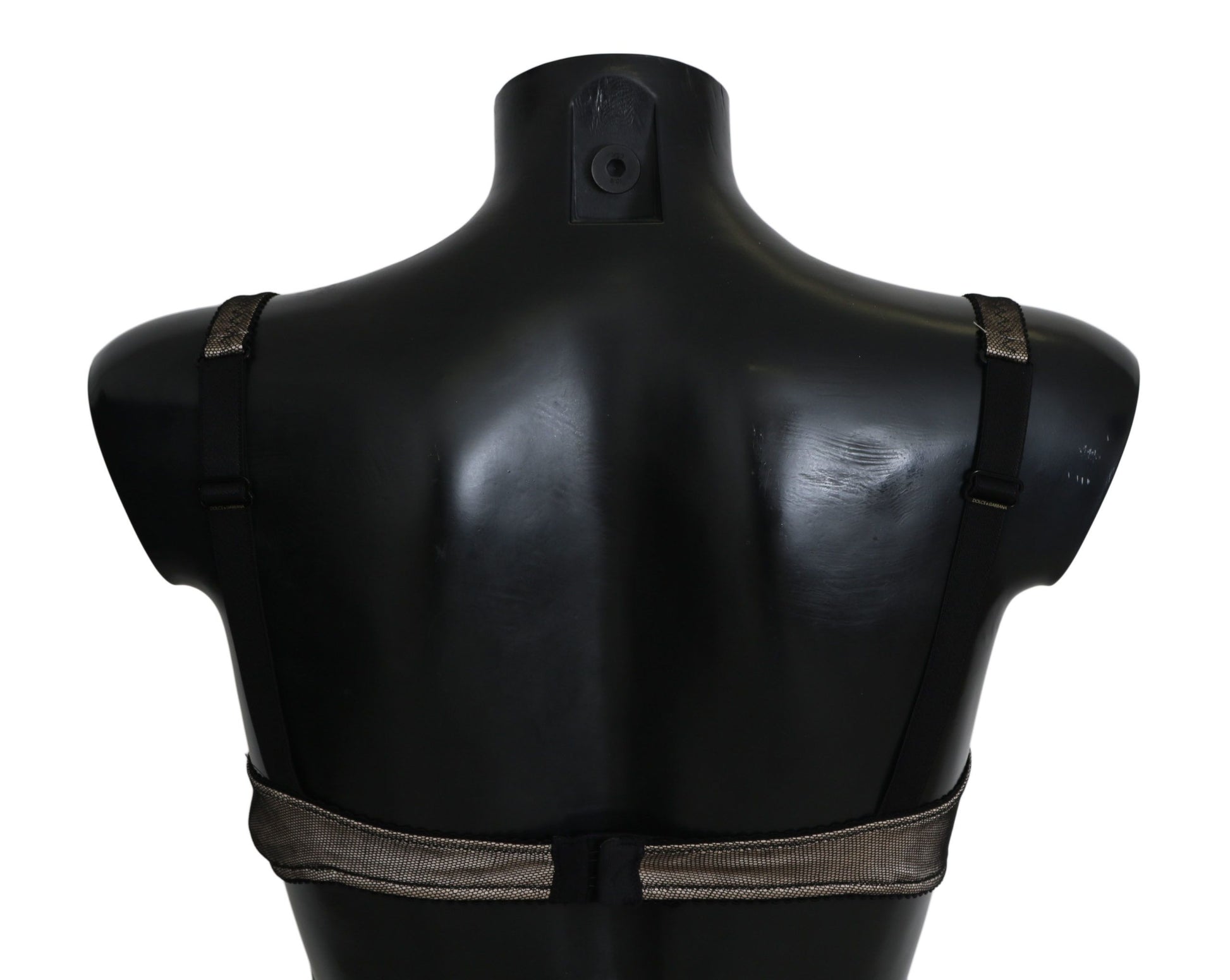 Dolce &amp; Gabbana Eleganter brauner Stretch-BH Damenunterwäsche