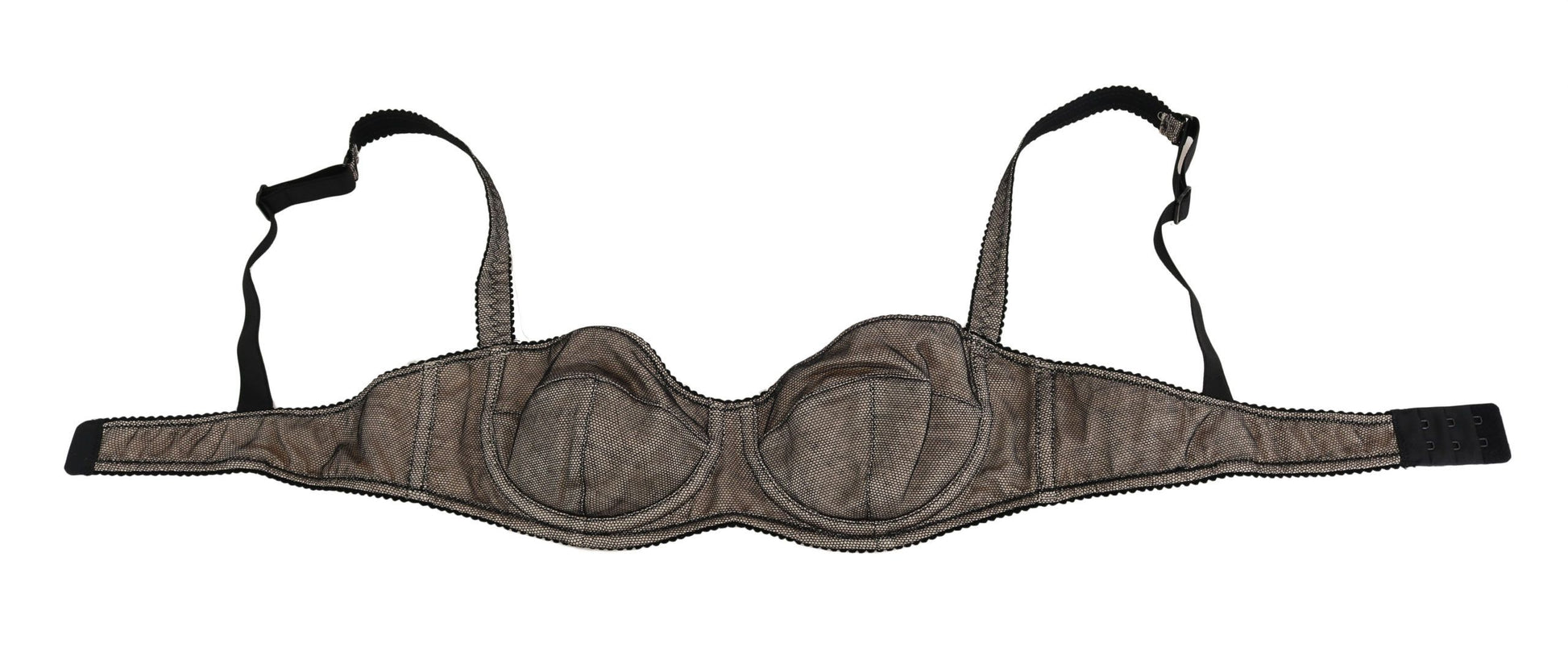 Dolce &amp; Gabbana Eleganter brauner Stretch-BH Damenunterwäsche