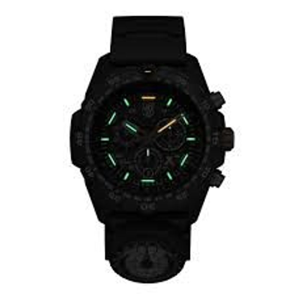 Luminox – Schwarze Kautschukuhr