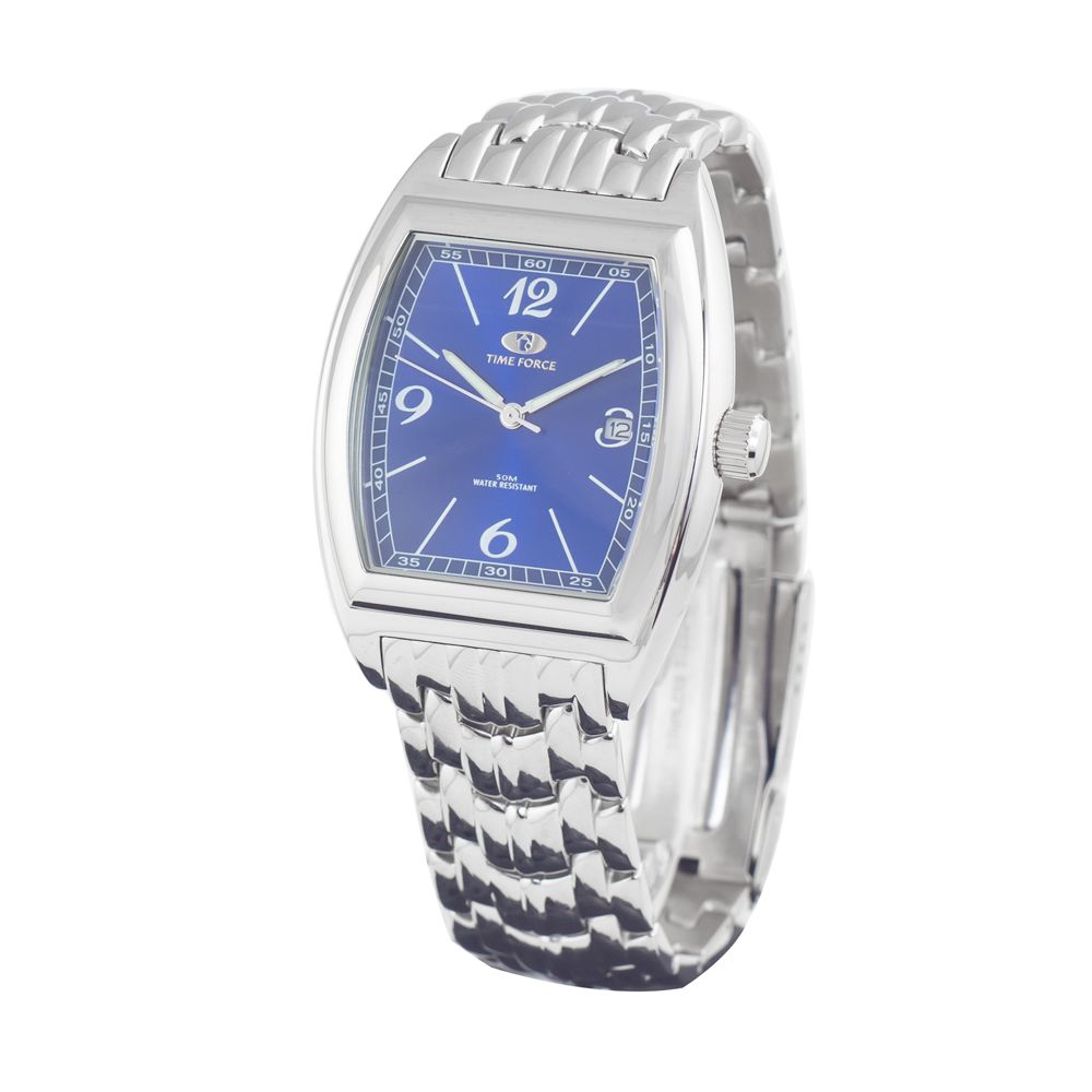 Time Force – Silberne Edelstahluhr