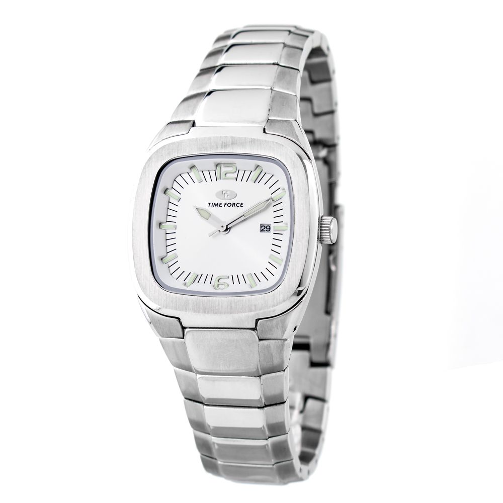 Time Force – Silberne Edelstahluhr