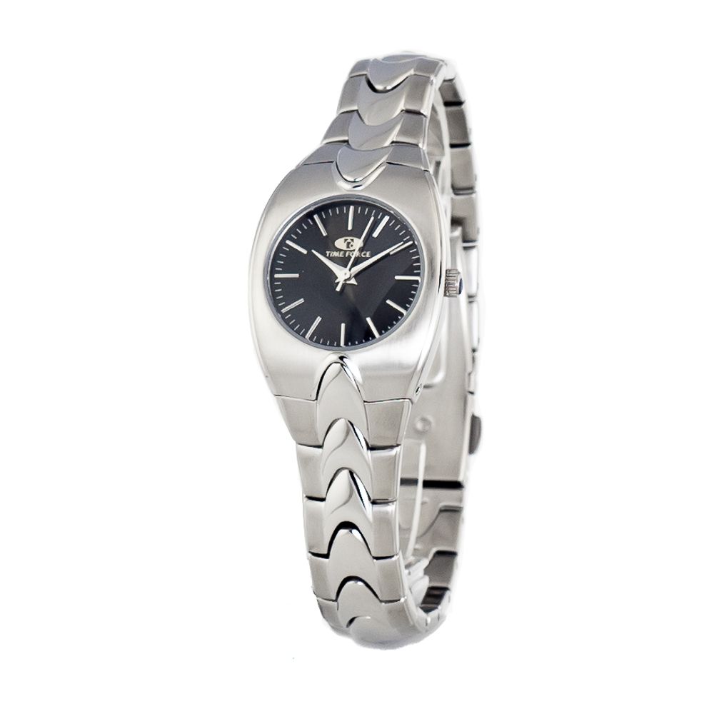 Time Force – Silberne Edelstahluhr