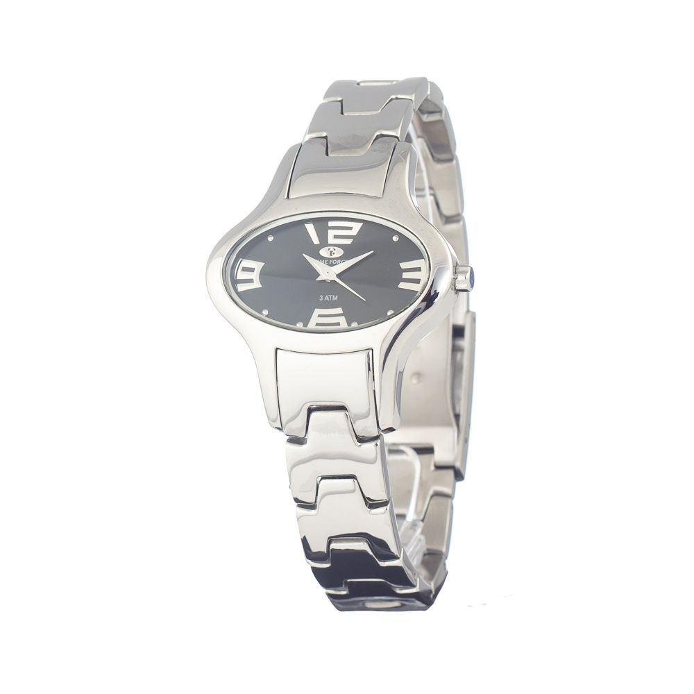 Time Force – Silberne Edelstahluhr