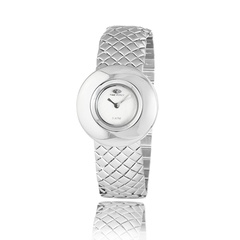 Time Force – Silberne Edelstahluhr