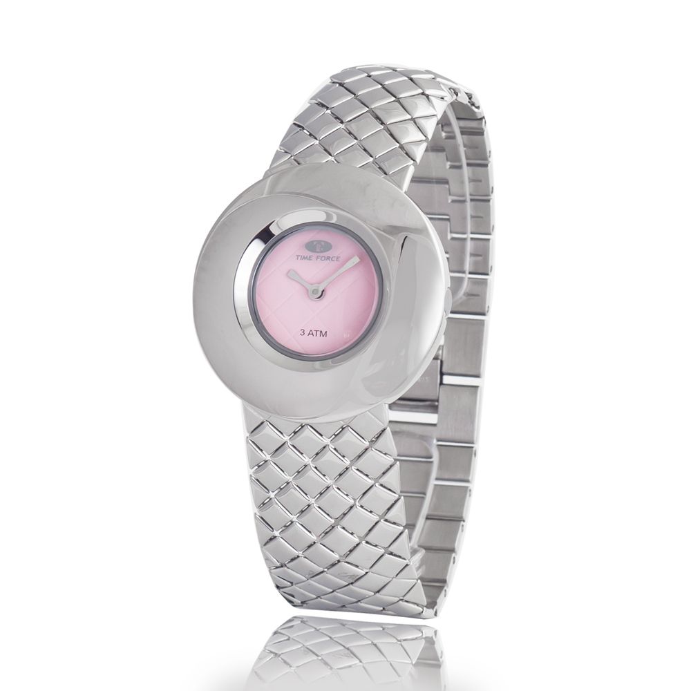 Time Force – Silberne Edelstahluhr