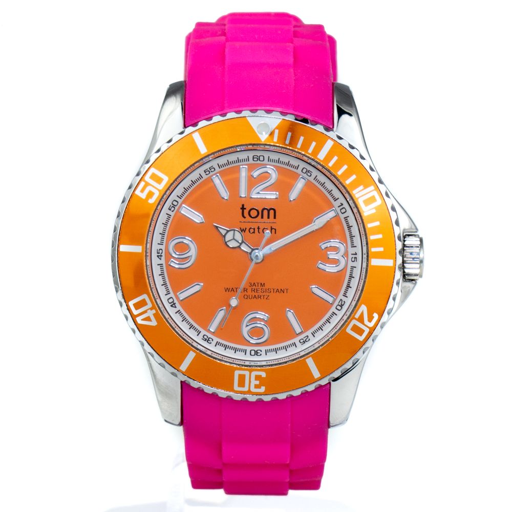 Tom Watch Mehrfarbige Gummiuhr