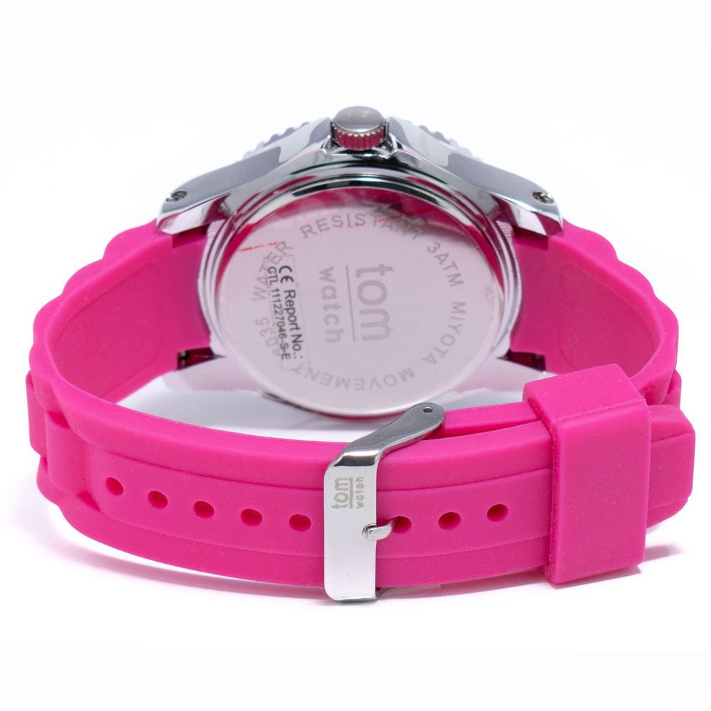 Tom Watch Mehrfarbige Gummiuhr