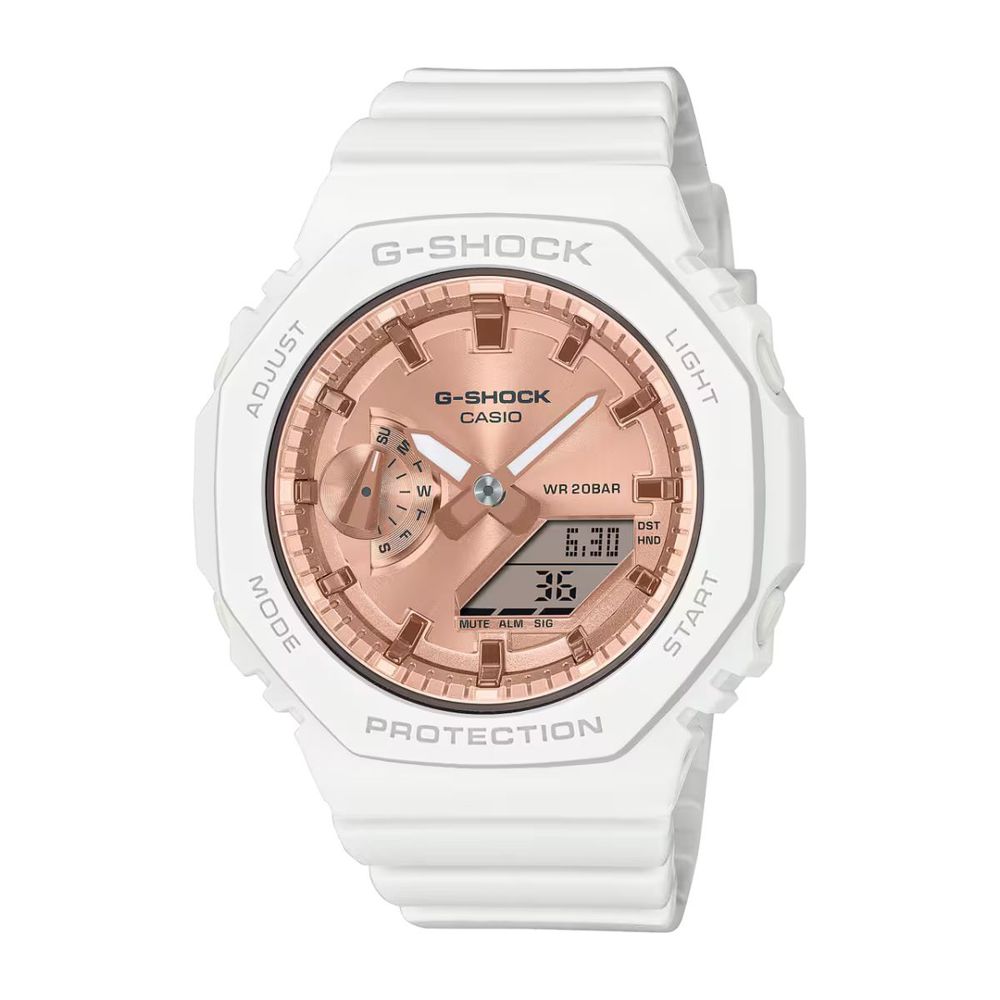 Casio-Uhr aus weißem Harz