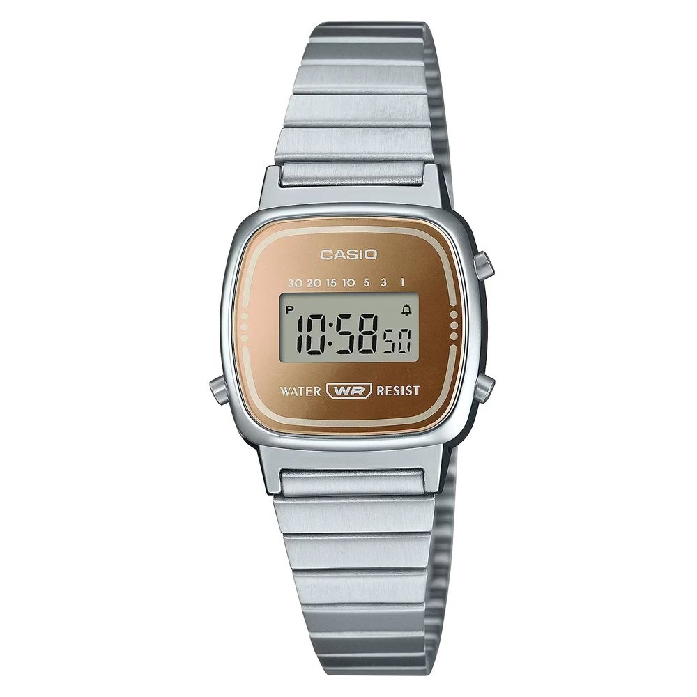 Casio – Graue Edelstahluhr