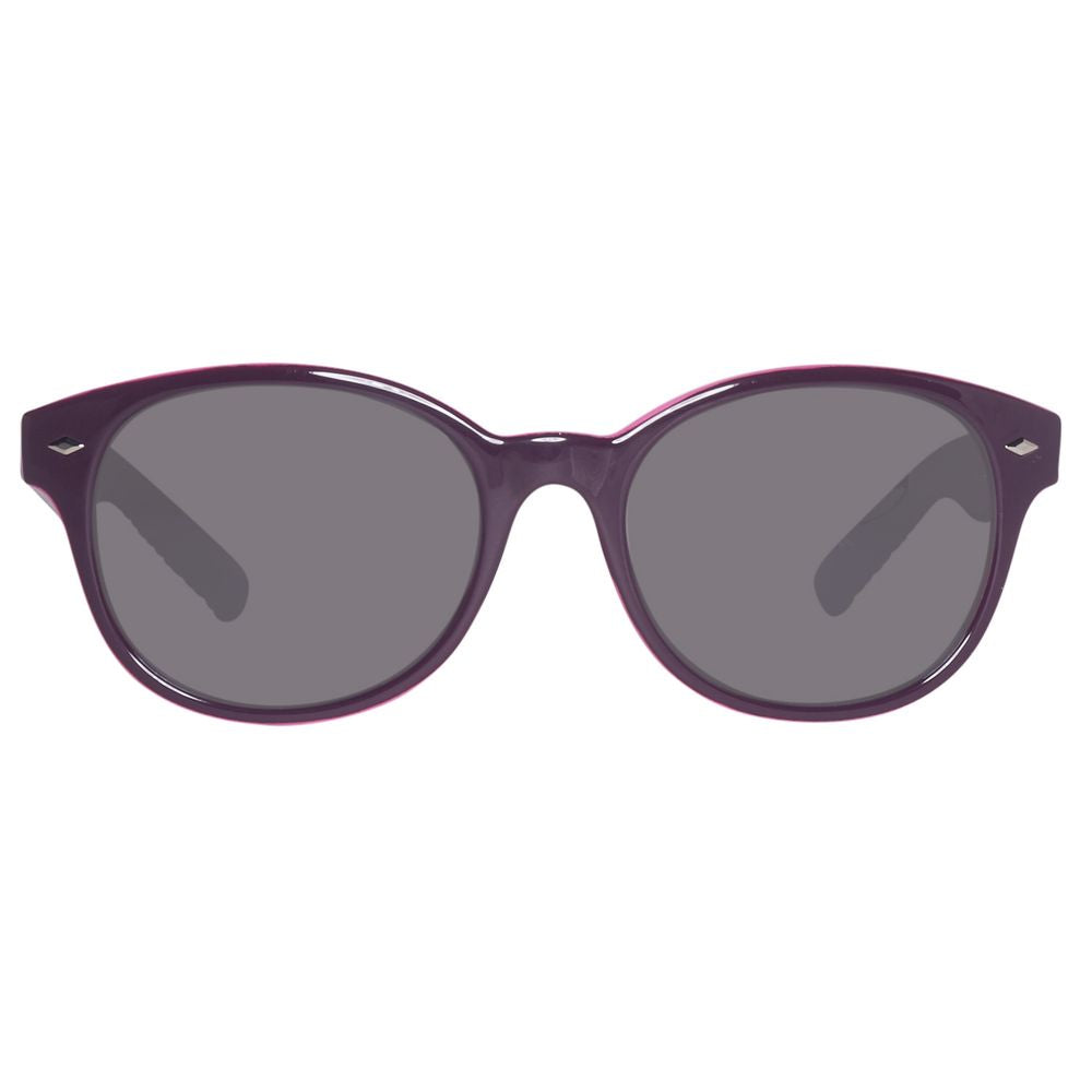 Benetton – Lilafarbene Sonnenbrille mit Spritzguss