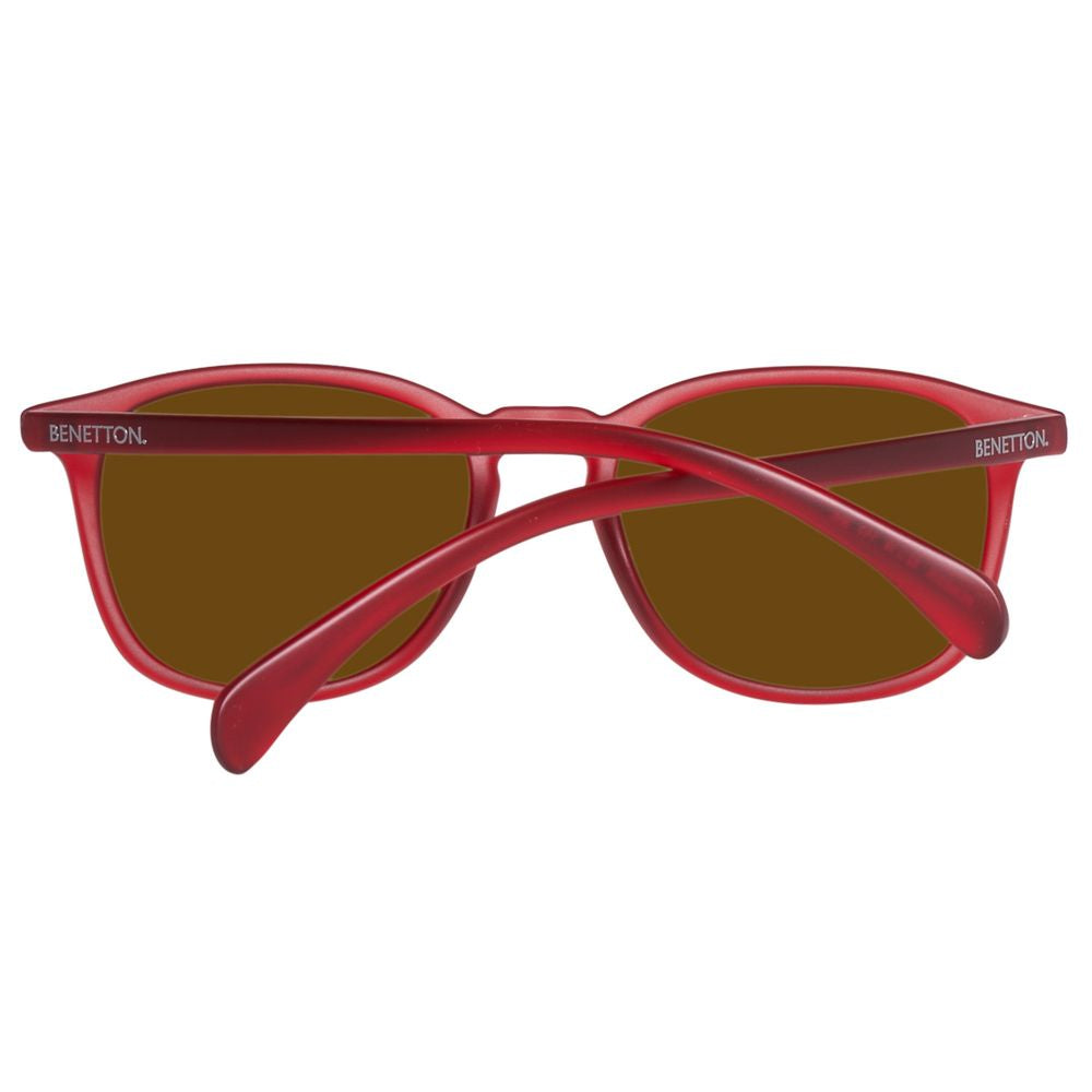 Benetton – Zweifarbige Sonnenbrille mit Spritzguss