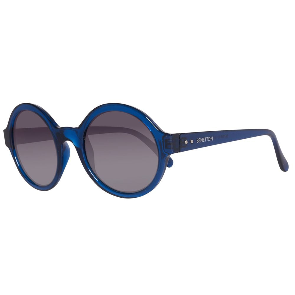 Benetton – Blaue Sonnenbrille mit Spritzguss