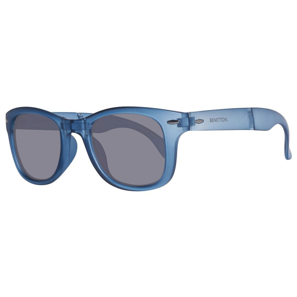 Benetton – Blaue Sonnenbrille mit Spritzguss