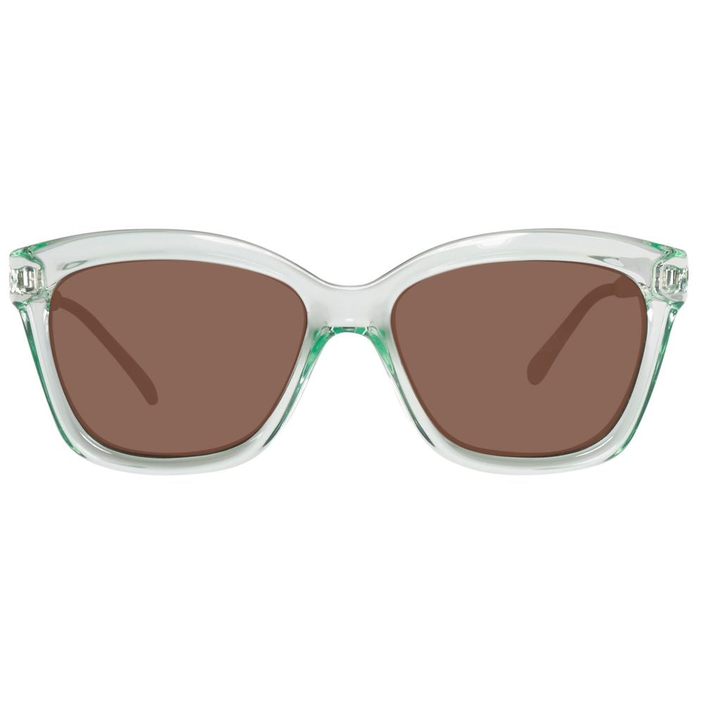 Benetton Sonnenbrille aus grünem Harz