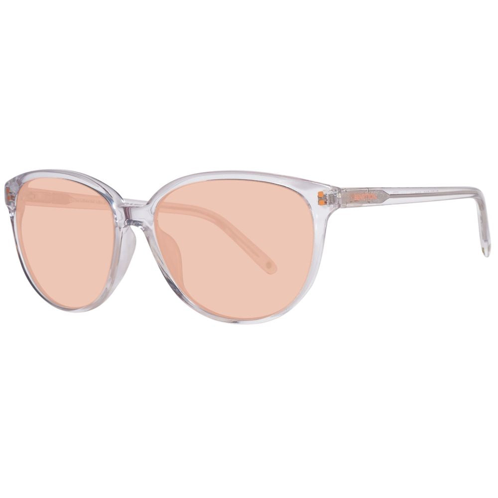 Benetton Blaue Sonnenbrille aus Kunststoff