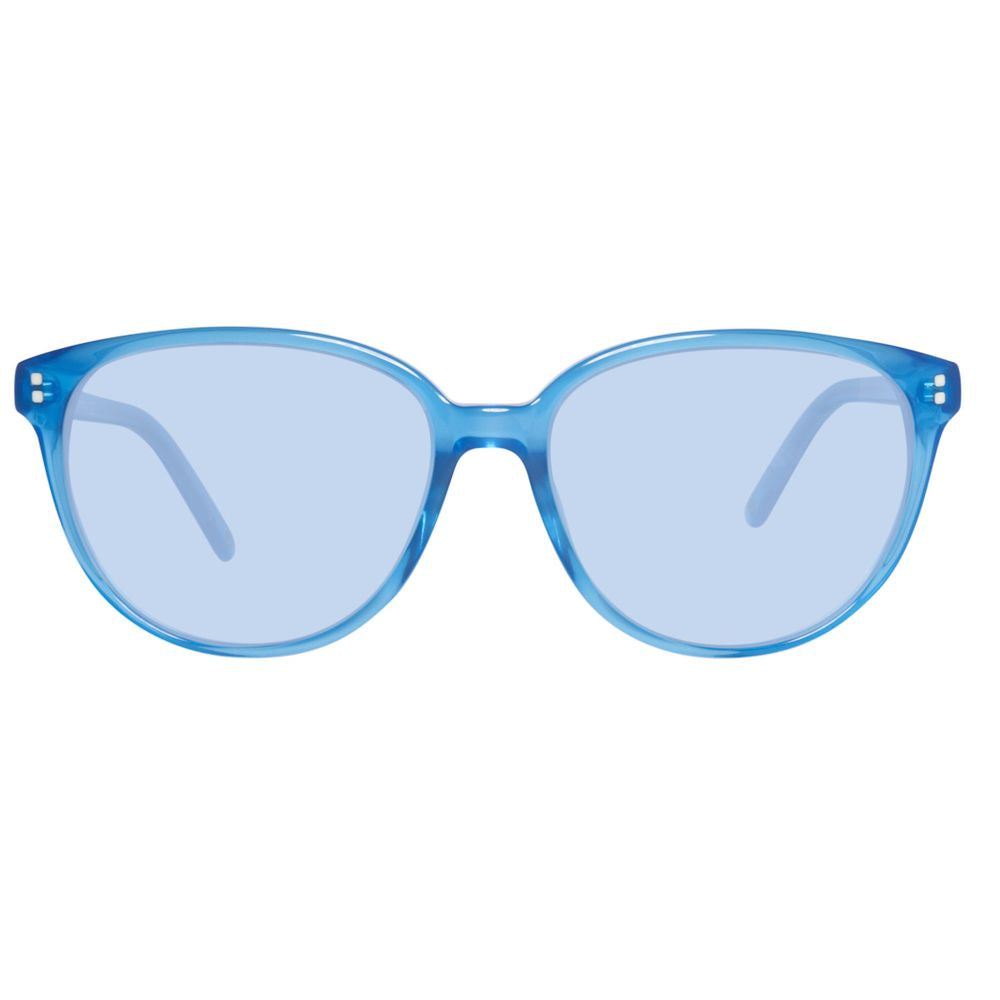 Benetton Blaue Sonnenbrille aus Kunststoff