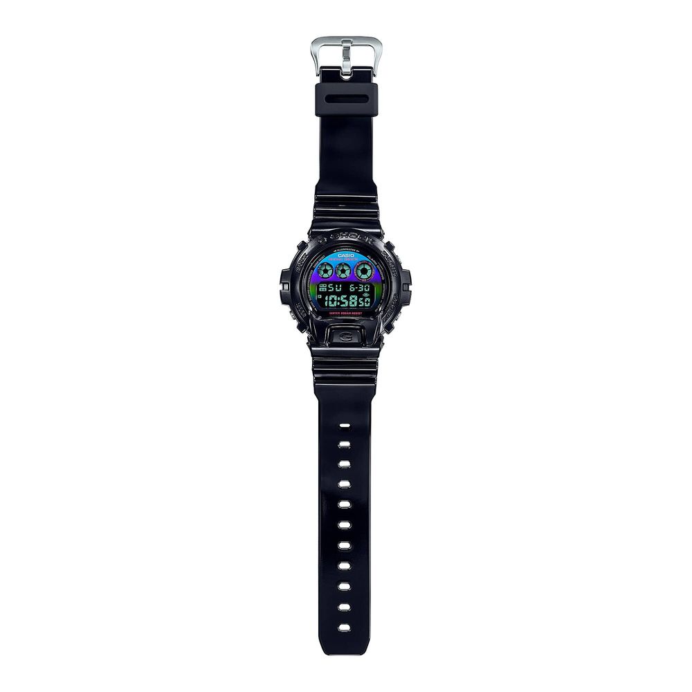 Casio Uhr aus schwarzem Kunstharz