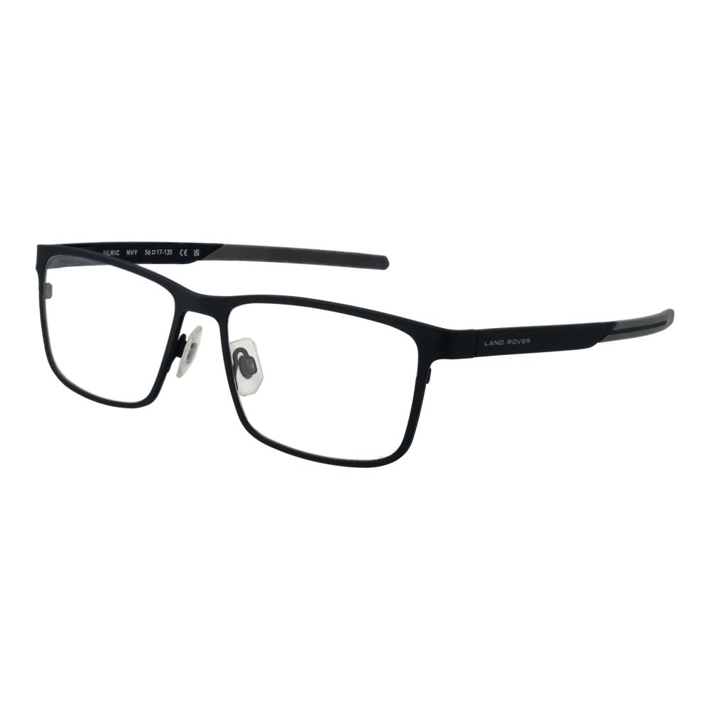 Land Rover Black Stainless Steel Glasses (Frames) - Allority