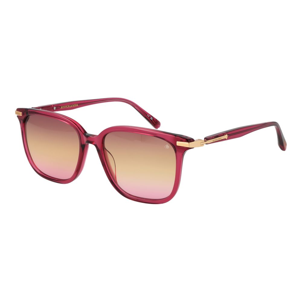 Scotch & Soda Pink Acetate Sunglasses - Allority