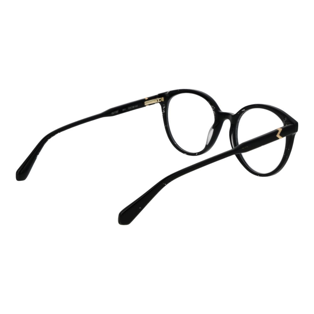 Christian Lacroix Black Acetate Glasses (Frames) - Allority